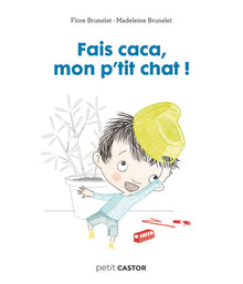 Fais caca, mon p'tit chat !