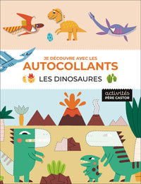 Je découvre avec les autocollants - Les dinosaures