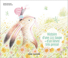 Histoire d'une toute petite taupe et d'un lièvre très pressé