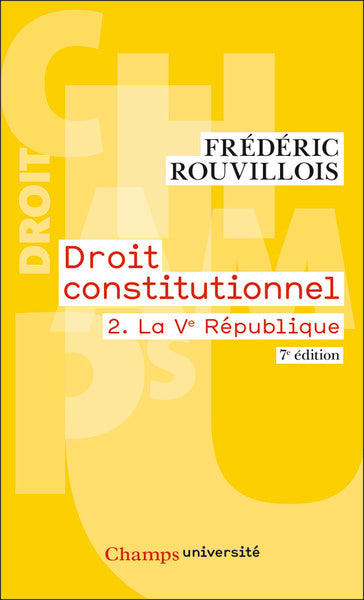 Droit constitutionnel: La Ve République