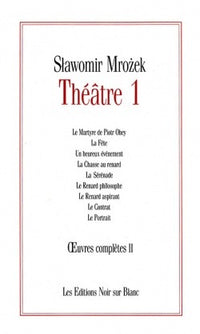 OEUVRES COMPLETES VOL 2 THEATRE 1