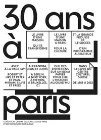 30 ans à Paris