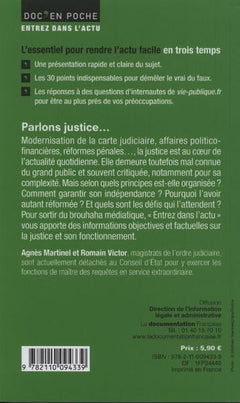 Parlons justice en 30 questions