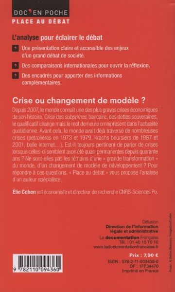 Crise ou changement de modèle ?