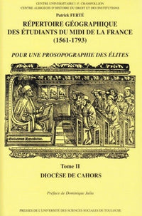 Repertoire Geographique des Etudiants du Midi de la France