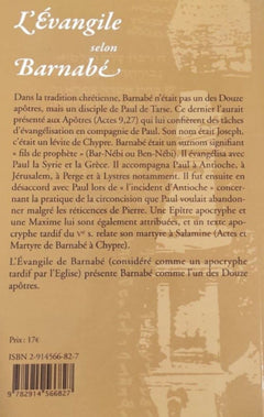 Evangile selon Barnabé (L')