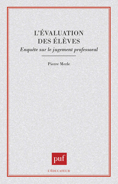 L'évaluation des élèves