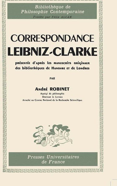 Correspondance Leibniz-Clarke