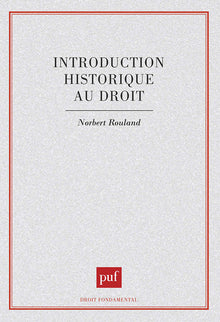 Introduction historique au droit