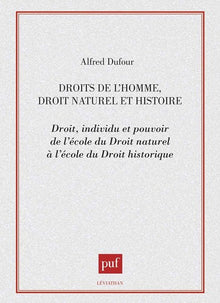 Droits de l'homme, droit naturel et histoire