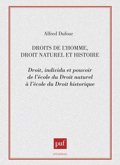 Droits de l'homme, droit naturel et histoire