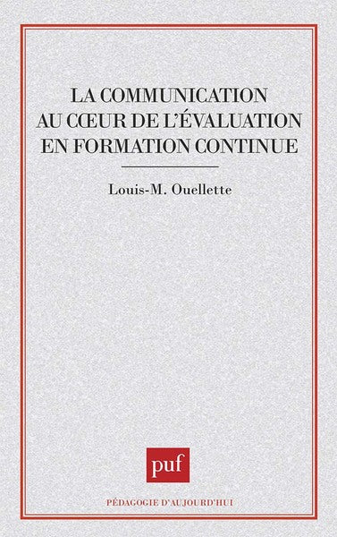 La communication au coeur de l'évaluation en formation continue