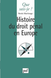 histoire du droit pénal en Europe
