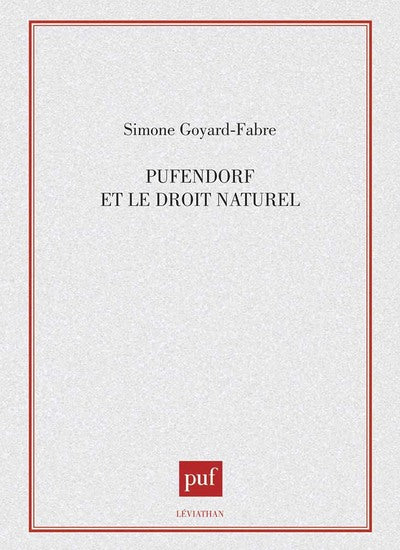 Pufendorf et le droit naturel
