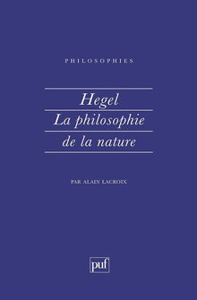 La philosophie de la nature