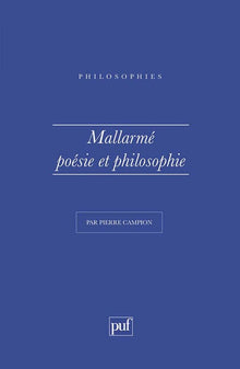 Mallarmé : Poésie et philosophie