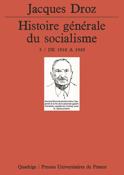 Histoire générale du socialisme