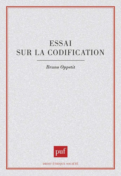 Essai sur la codification