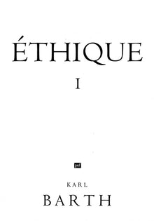 Éthique I