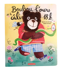 Livre marionnette - Boubou l'ours et le câlin de 18 heures