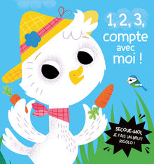 Livre à secouer - 1, 2, 3, compte avec moi !