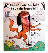 Livre marionnette - Chien foufou fait tout de travers