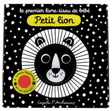 Le Premier Livre Tissu de Bébé - Petit lion