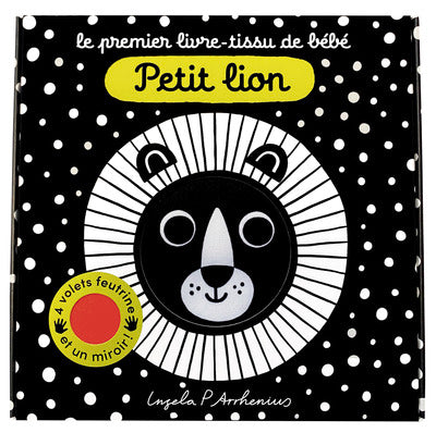 Le Premier Livre Tissu de Bébé - Petit lion
