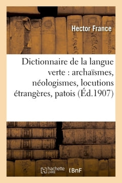 Dictionnaire de la langue verte
