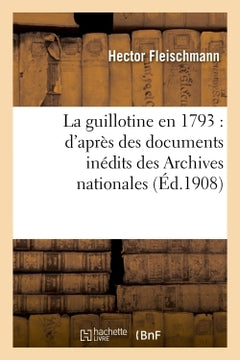 La guillotine en 1793