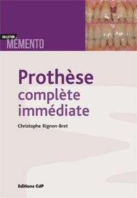 Prothèse complète immédiate