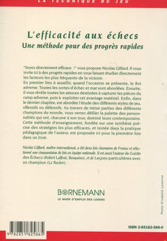 L'efficacité aux échecs
