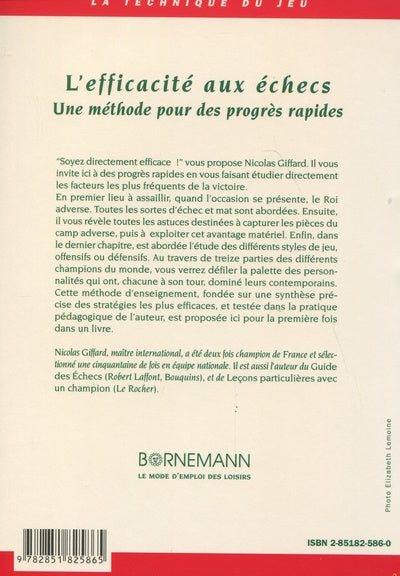 L'efficacité aux échecs