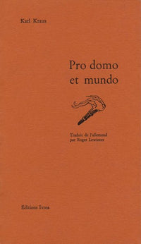 Pro domo et mundo