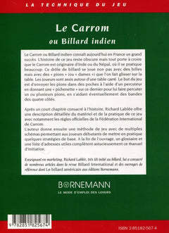 Le carrom ou billard indien