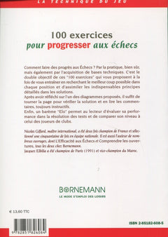 100 exercices pour progresser aux échecs