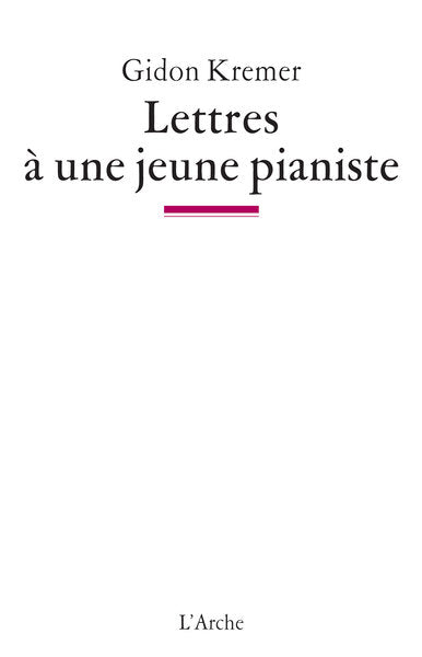 Lettres à une jeune pianiste