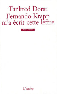 Fernando Krapp m'a écrit cette lettre