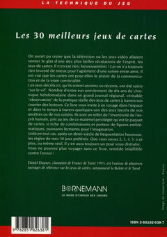 Les 30 meilleurs jeux de cartes : la technique du jeu