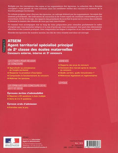 Atsem-Agent territorial spécialisé principal de 2e classe des écoles maternel