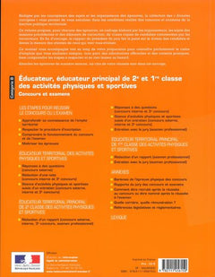 Educateur principal de 2e et 1ere classe des activités physiques