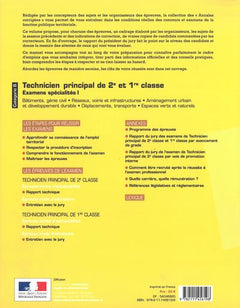 Technicien principal de 2e et 1re classe 2019-2020 - Examens spécialités I
