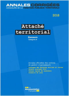 Attaché territorial 2018 -  Concours