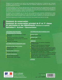 Assistant de conservation principal du patrimoine (2e et 1re classe)