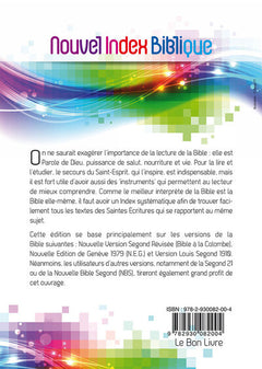 Nouvel index biblique