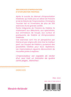 300 exercices d'improvisation et d'exploration théâtrale