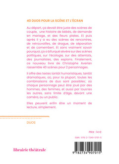 40 duos pour la scène et l’écran