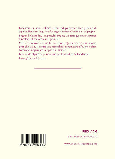 Laodamie, reine d'Epire