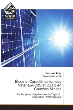 Etude et Caracterisation des Materiaux CdS et CZTS en Couches Minces