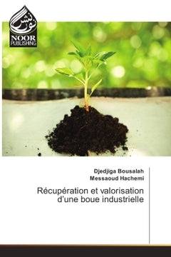 Recuperation et valorisation d'une boue industrielle